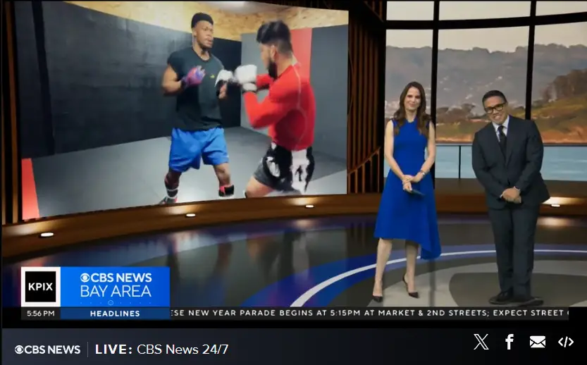 Team Black MMA as seen on CBS News Bay Area
